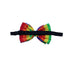 Lana Paws Rainbow Stripes Adjustable Dog Bowtie, Multi-Coloured