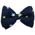 Lana Paws Starry Night Adjustable Dog Bowtie, Black