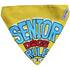 Lana Paws Senior Dogs Rule Adjustable Dog Bandana/Scarf, Yellow