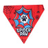 Lana Paws Spider Paw Adjustable Dog Bandana/Scarf, Red