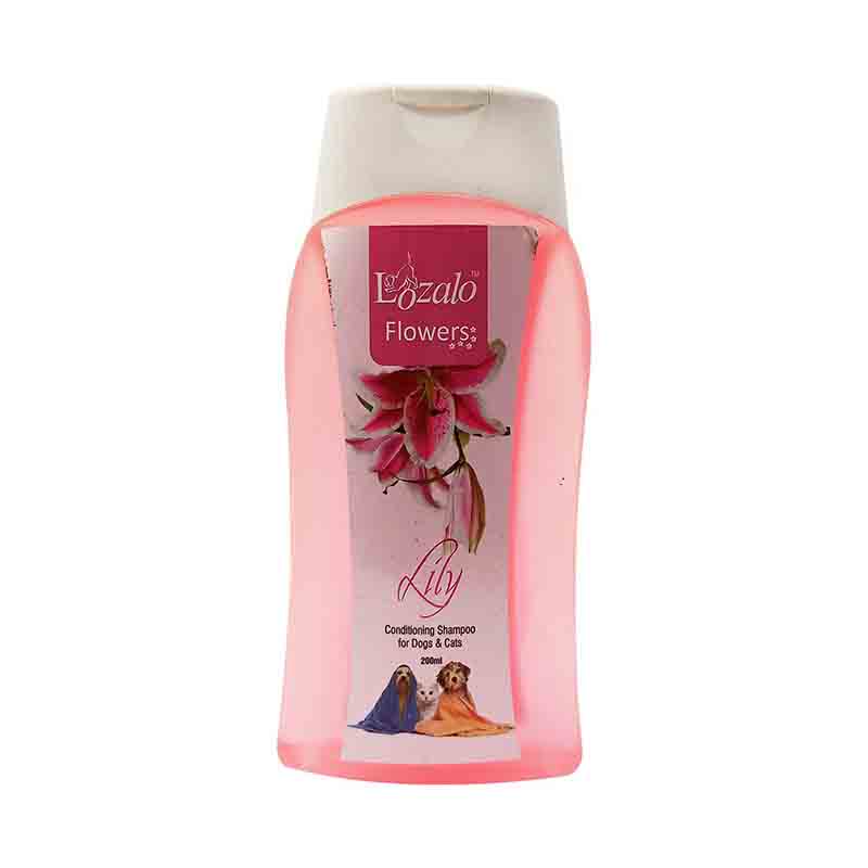 Lozalo Lily Fragrance Flower Shampoo for Dogs and Cats
