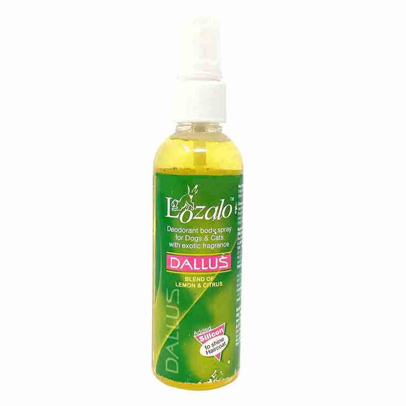 Lozalo Dallus Deodorant Body spray for Dogs and Cats