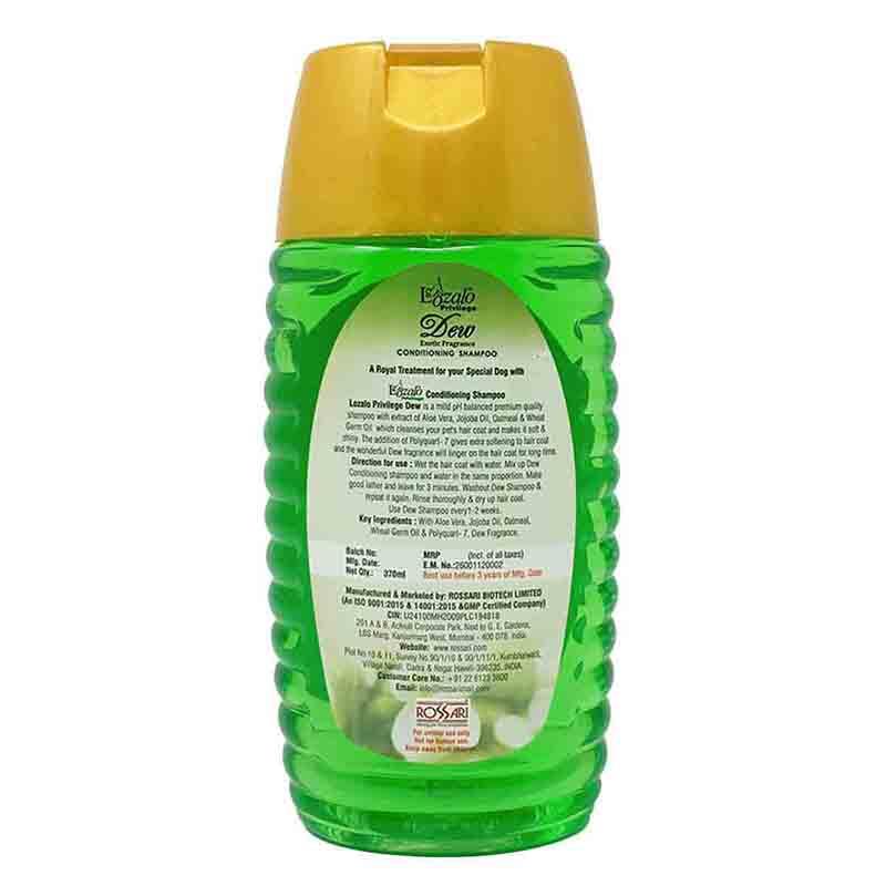 Lozalo Privilege Dew Conditioning Shampoo for Dogs and Cats