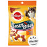 Pedigree Tasty Bites Chewy Cubes, Chicken & Smoke Flavour, Dog Treat, 50 g (Pack of 12 pouches)