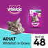 Whiskas Adult (1+Yrs) Whitefish in Gravy (Monthly Pack), Wet Cat Food 85 g (Pack of 48 Pouches)
