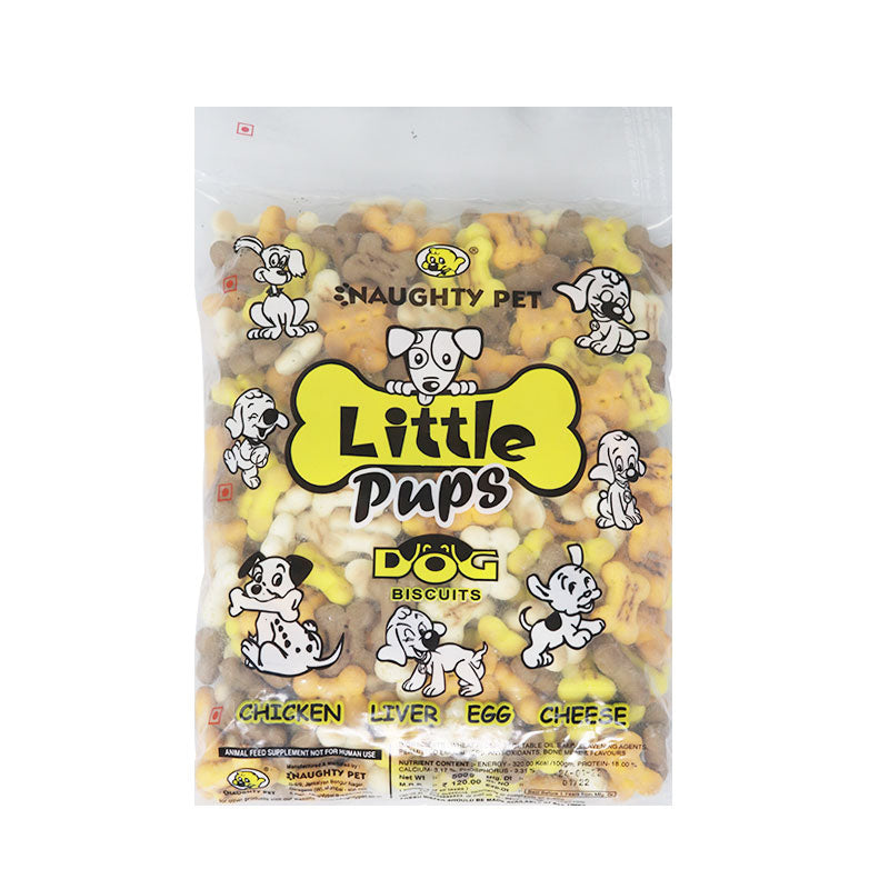 Naughty Pet Little Pups Snax Biscuit for Dogs
