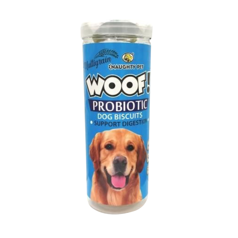 Naughty Pet Woof Multi-Grain Probiotic Dog Biscuit