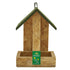 Nature Forever Hut Wooden Feeder for Birds (30 x 15 x 15 cm)