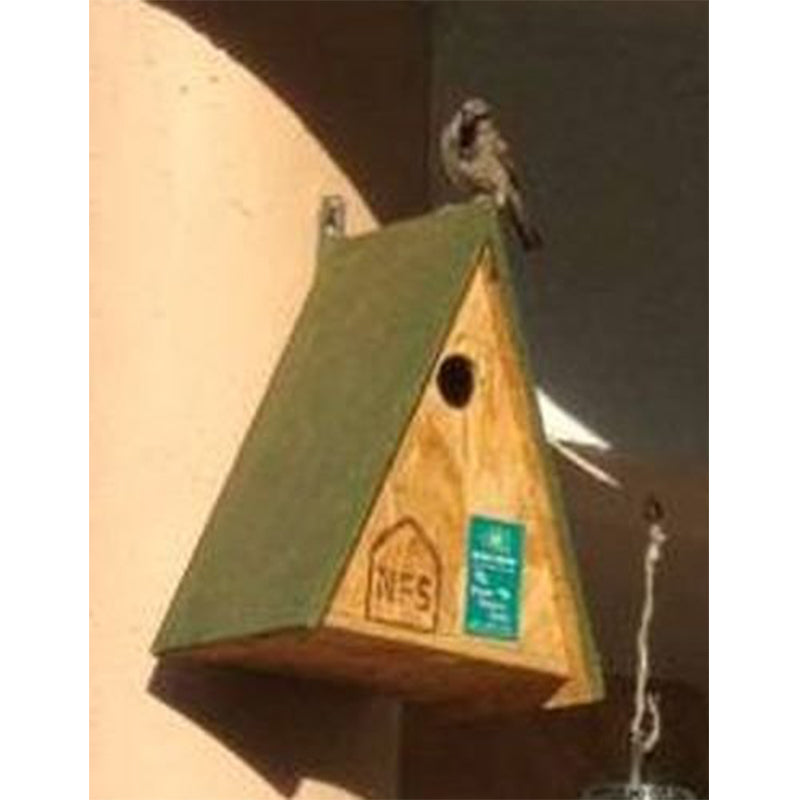 Nature Forever Chalet Nest Box for Birds (30 x 15 x 15 cm)