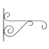 Nature Forever Flat Strip Wrought Iron Wall Hanging Bracket Size 8 x 11" inch (Pack of 2)