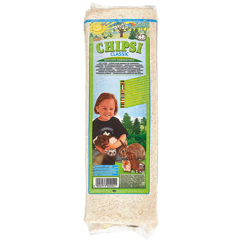 CHIPSI Classic Litter for Small Animals, 1 kg