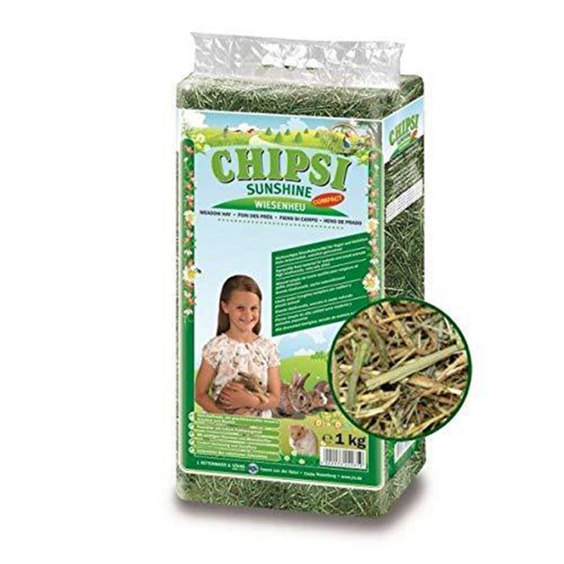 CHIPSI Sunshine Meadow Hay for Rodents