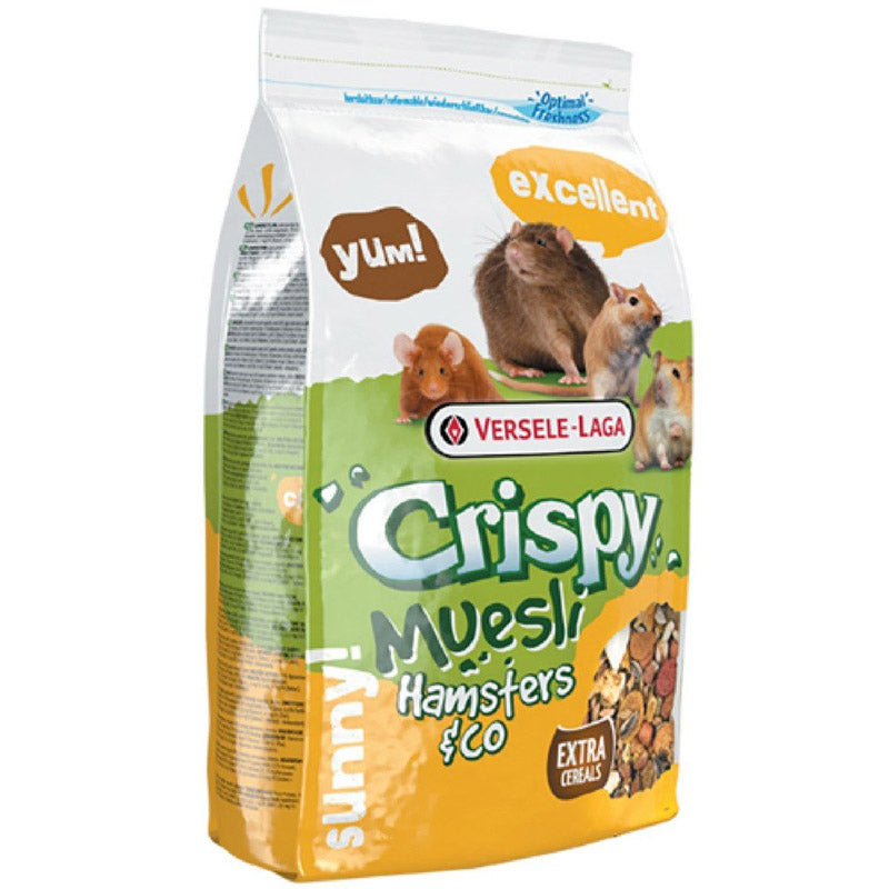 Versele Laga Crispy Musli, Dry Food for Hamsters & Rodents