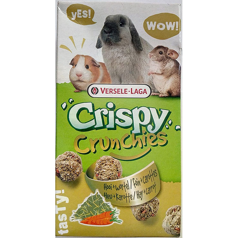 Versele-Laga Crispy Crunchies Hay, Dry Rabbit & Rodent Food