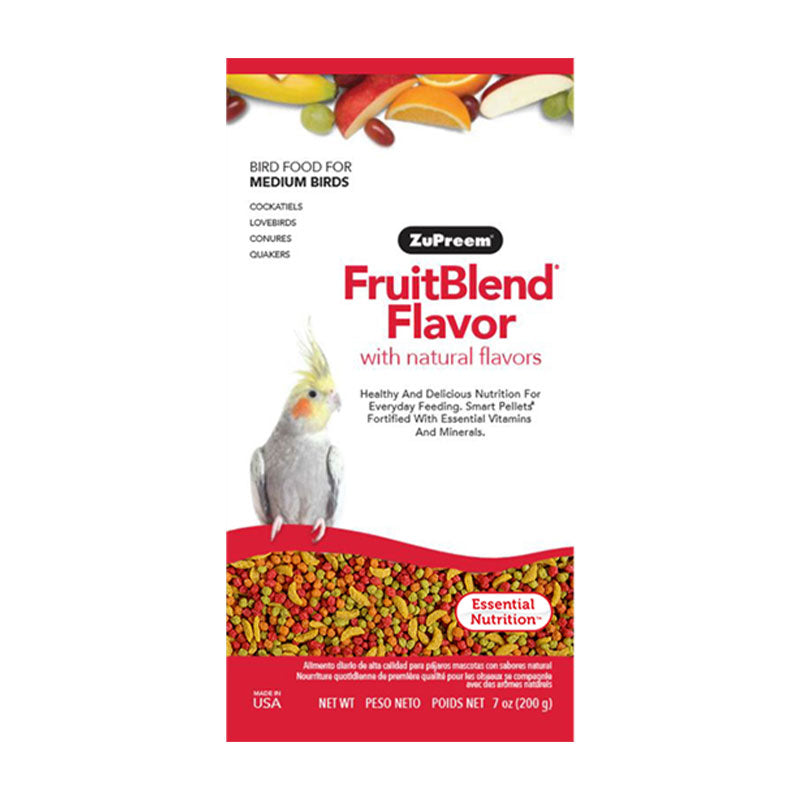 ZuPreem Fruit Blend mix for Medium to Large Birds, 1.6 kg