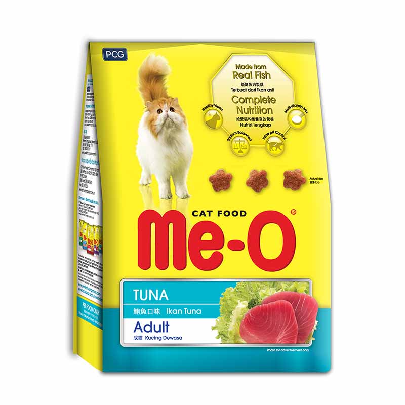 Me-O Adult (1 Year+) Tuna Flavour Dry Cat Food