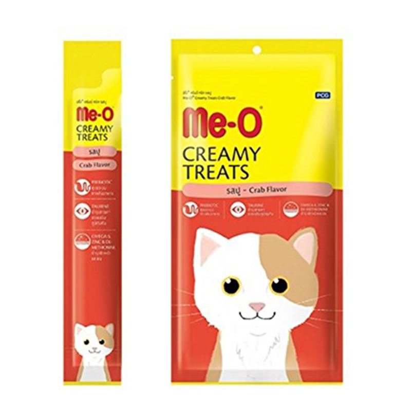 Me-O Creamy Cat Treats - Crab, 300 g