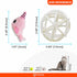 FOFOS Unicorn in a Cage Cat Toy
