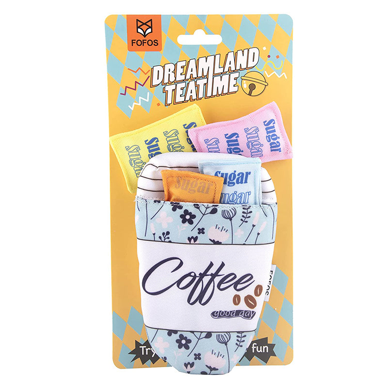FOFOS Dreamland Coffee Toy Pack, Cat Toy