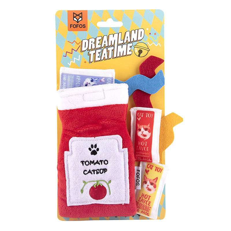 FOFOS Dreamland Tomacoes Toy Pack for Cats