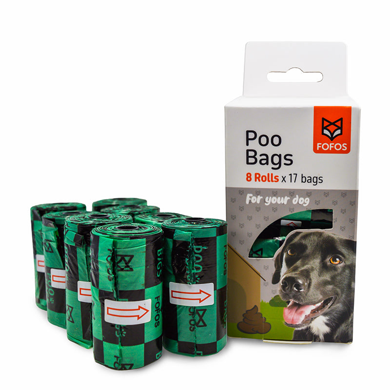 FOFOS Poop Bag Refills for Dogs and Cats