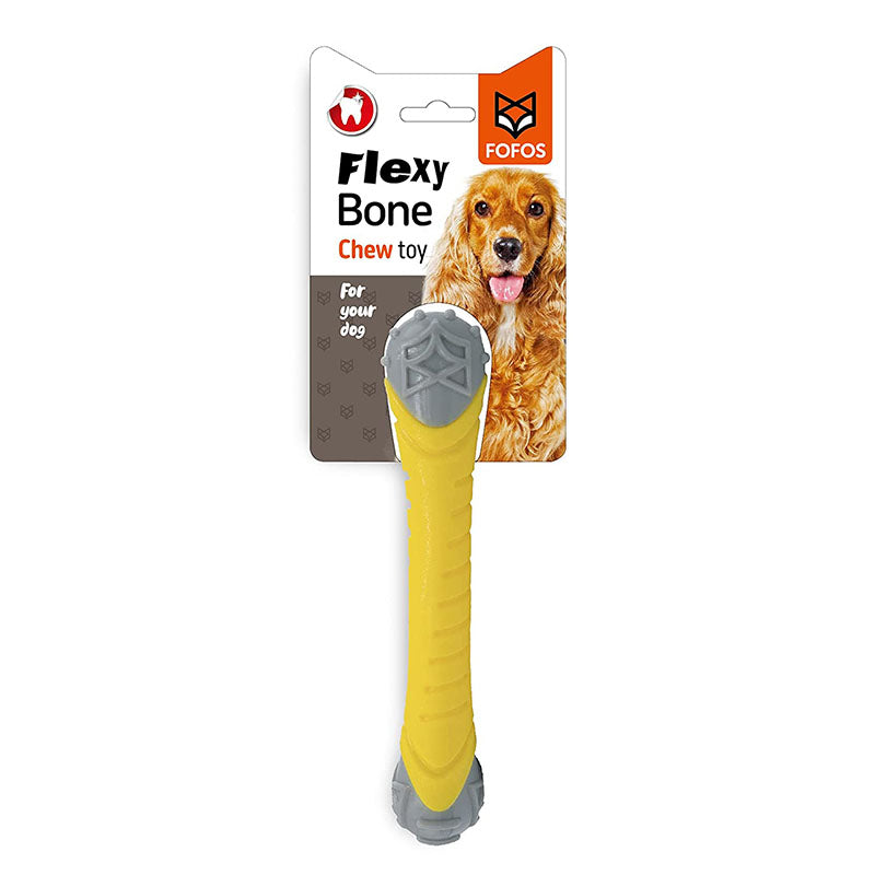 FOFOS Flexy Bone Chew Toy, Small