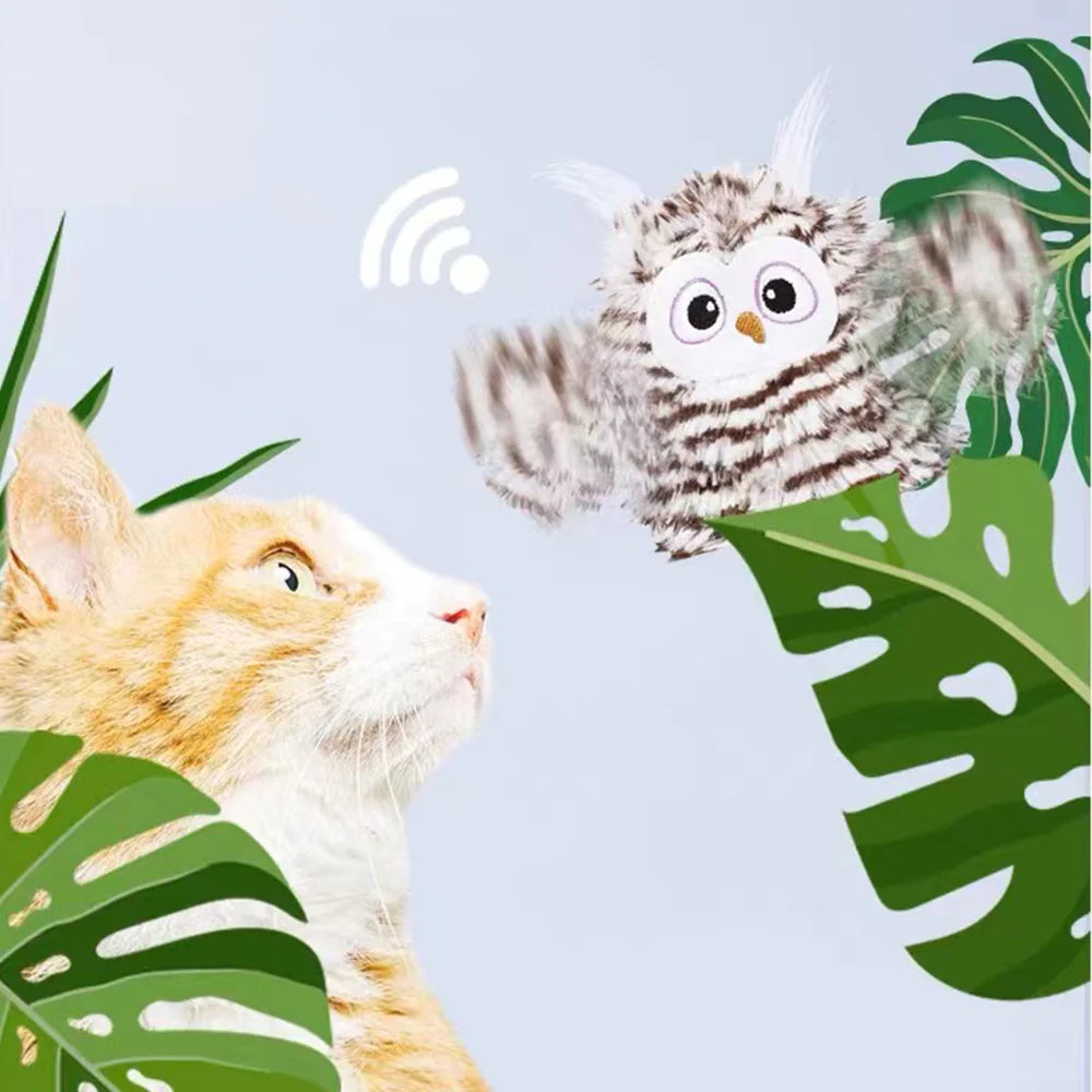 FOFOS, Flapping Owl Chirping Interactive, Cat Toys