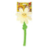 FOFOS Sunflower Crinkle Rope Dog Toy