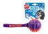 GiGwi Regular Ball 'Push to Mute', Solid Red and Purple Toy for Dog, Medium