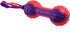 GiGwi Dumbell 'Push to Mute' Solid, Solid Red and Purple Toy for Dog