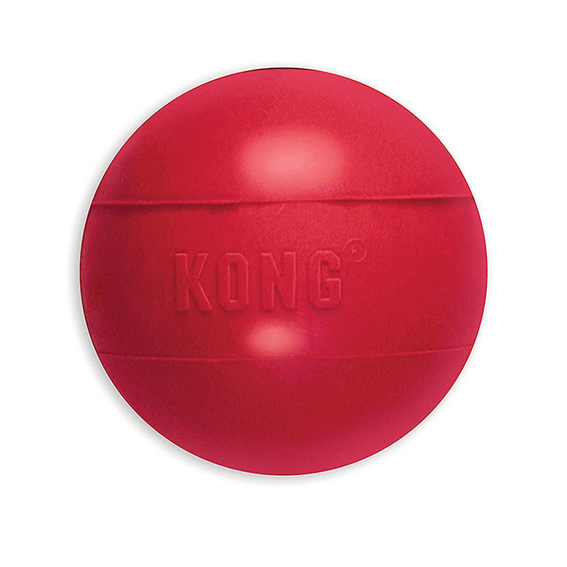 KONG Ball Dog Toy, Red