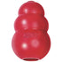 KONG Classic Durable Natural Rubber Dog Toy, Red, X-Small
