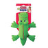 KONG Cozie Ultra Ana Alligator Dog Toy, Green, Large