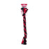 KONG Signature Rope Dual Knot Dog Toy,43 Inch, Red and Black