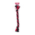 KONG Signature Rope Dual Knot Dog Toy Single, 20 Inch, Red and Black
