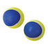 KONG Ultra SqueakAir Ball Dog Toy, Yellow and Blue