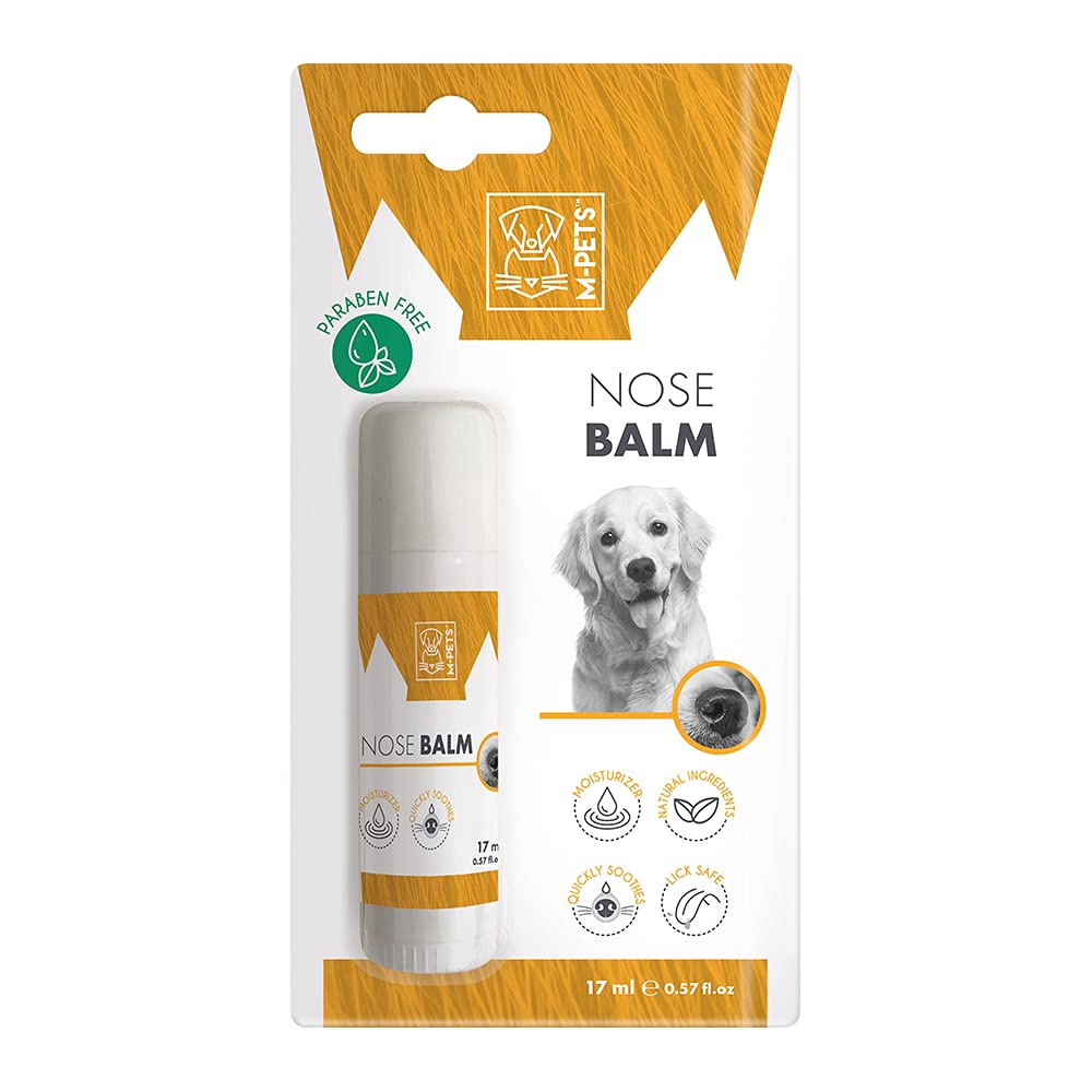 M-Pets Nose Balm for Dogs, White, 17 ml