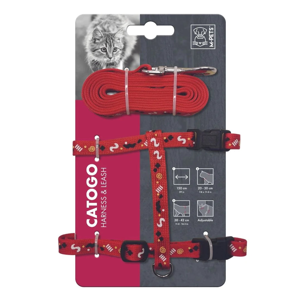 M-Pets Catogo Harness and Leash Set for Cat