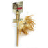 M-Pets Natura Feather Wand Toy for Cat, Assorted