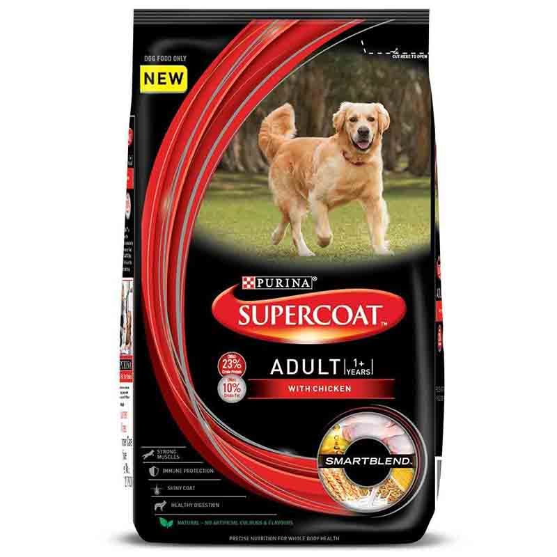Purina Supercoat Adult Chicken Dry Dog Food