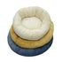 Petspot Organic Round Bed With Cut For Cat