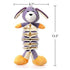 Pawsindia, Enlarge, Dog Toy, Purple & Lemon Color Toy for Dog