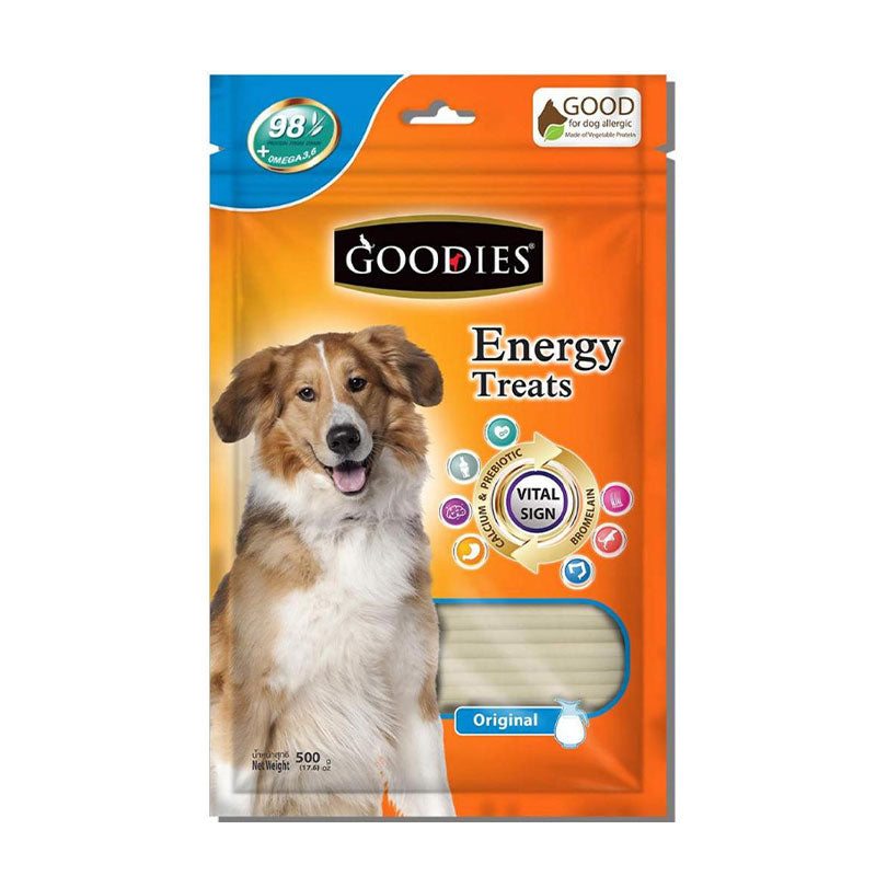 Goodies Energy Treat for Dog, Calcium Flavour, (Pack of 2)