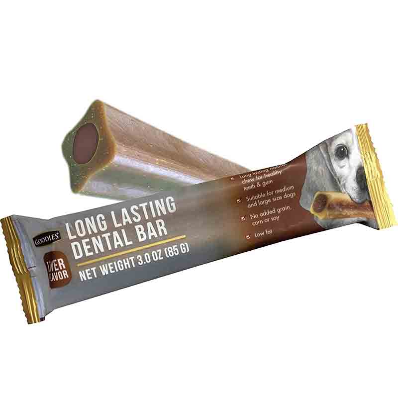 Goodies Liver Dental Bar Dog Treat, 85 g