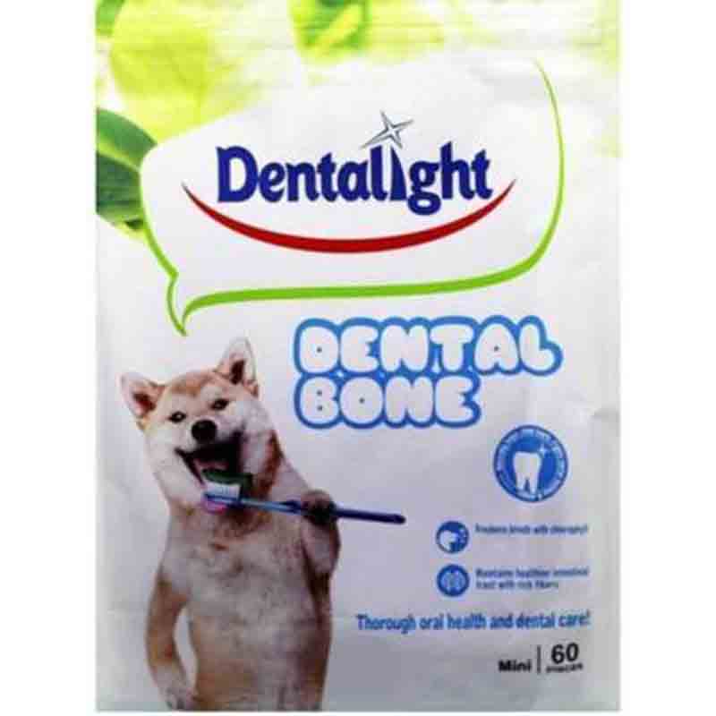 Gnawlers Dental light Dental Pure Dog Treats, 60 pcs