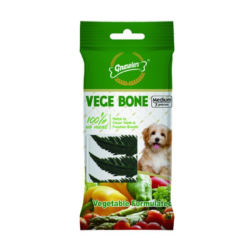 Gnawlers Vegetable Bone, Dog Treat, 60 g