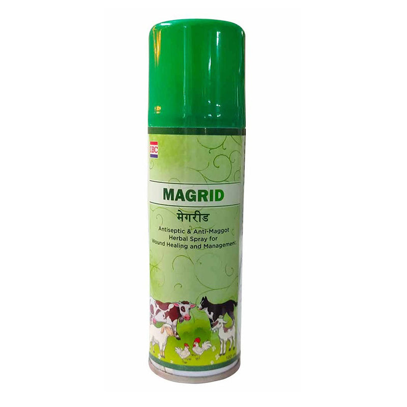 Magrid Antiseptic and Anti Maggot Spray for Wound Healing - Dogs & Cats, 100 ml