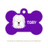 Taggie, Old English Sheepdog Dog Tag, Bone