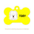 Taggie, Old English Sheepdog Dog Tag, Bone