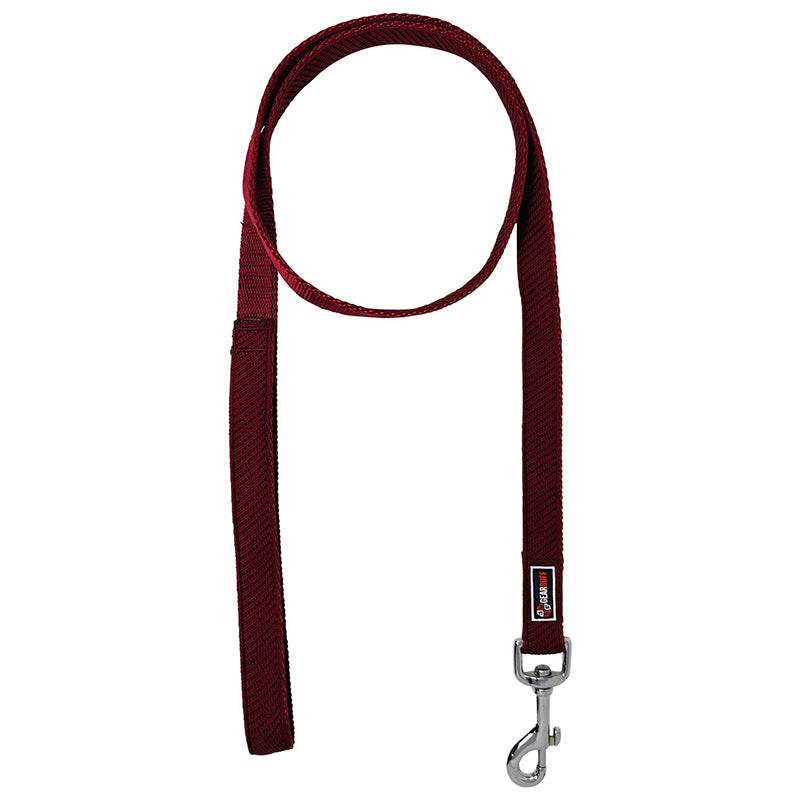 GEARBUFF Sports Leash for Dogs, Maroon & Black